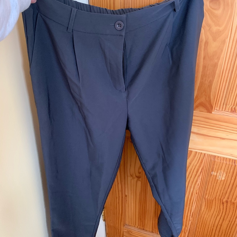 Grace Karin Charcoal Gray Pants
